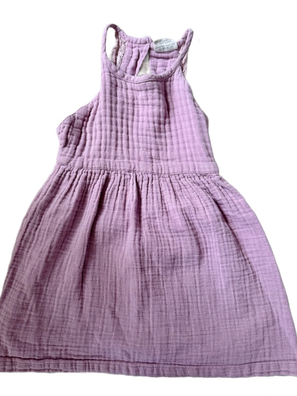 City Mouse Lilac Gauze Dress for Girls